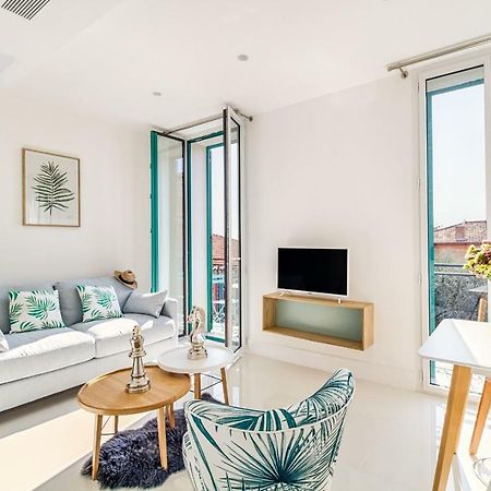 New ! Sea View Design + Balcony 203 Apartment วีลล์ฟรองซ์-ซูร์-แมร์ ภายนอก รูปภาพ